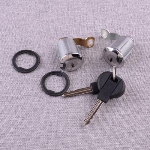 9170.G3 9170.CW 252522 Car Rear Door Lock Set Barrel Keys Fit For Citroen Berlingo Xsara Peugeot Partner 1999-2003 2004 2005