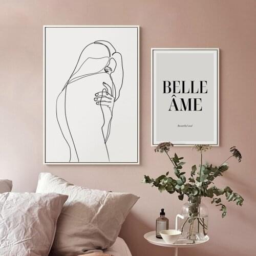 Matisse Art Abstract Painting Line Drawing Woman Minimalist Canvas Home Decoration Wall Poster Print Decorative Picture Modern