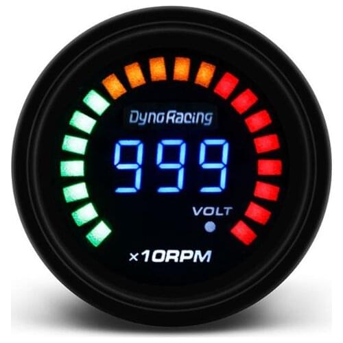 12V Car Auto Tachometer Gauge Meter 0-10000 RPM Digital LED Tacho Gauge Meter