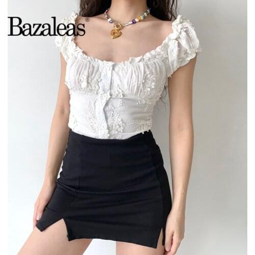 Блузки с вышивкой Bazaleas China At AliExpress