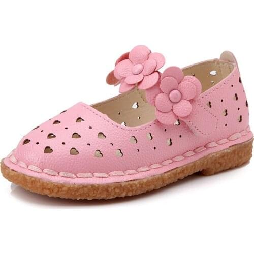 Red Pink White Baby girls toddler shoes Children Flower Girl Princess Shoes Non-slip soft bottom Kids Shoes 1 2 3 4 5 6 7 8-14T