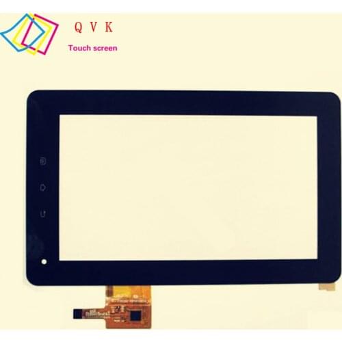 Black 7 Inch for TeXet TM-7025 TM7025 tablet pc capacitive touch screen glass digitizer panel Free shipping