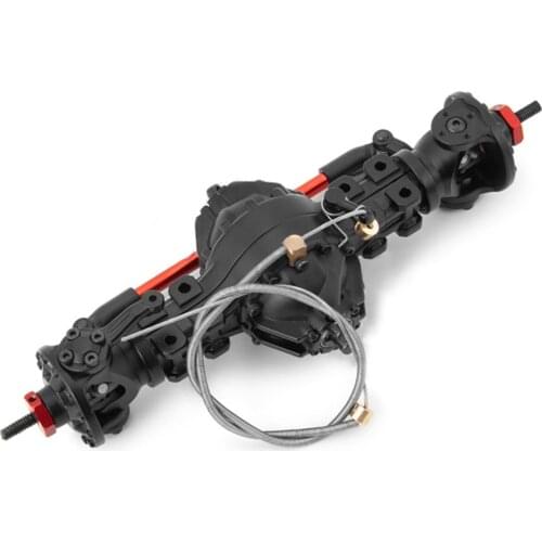 For Tamiya 1:14 tractor Truck RC Car Metal Front And Rear Portal Axle Assembly