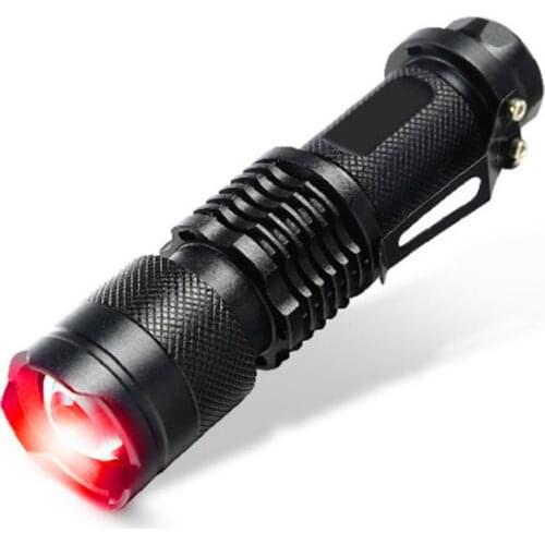 850nm LED Aluminium Alloy Infrared Rotating Zoomable Flashlight Battery Powered IR Night Vision Outdoor Camping Hunting Torch