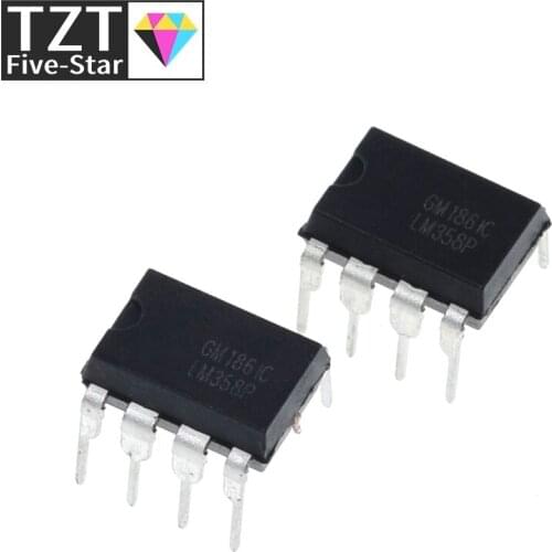 100pcs LM358 LM358N LM358P DIP8 integrated circuits