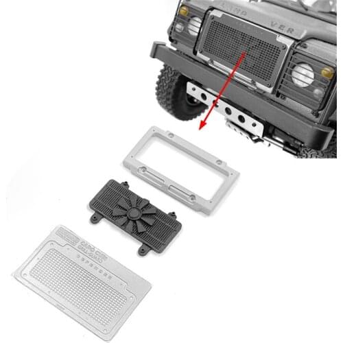 Rc Car CAPO CUB1 Simulation Water Tank & Grill Guard Sets For 1:18 Scale 4WD Electric Toys Truck Off Road Vehicle Crawler Part