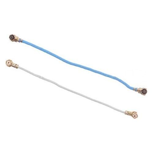 A Pair White & Blue Antennas Wire Cables For Galaxy S5 G900