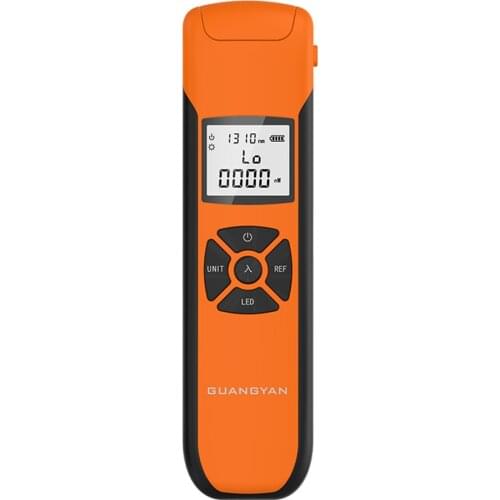 Portable Lightweight Optical Power Meter High Accurancy Rechargeable Digital Optic Power Meter Monitor 7 Wavelengthes