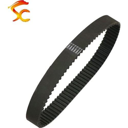 1PCS HTD 5M Timing belt L=180/220/280/375/405/415/645 width 15/20/25mm Teeth 36 44 56 75 81 83 129 HTD5M synchronous Belt