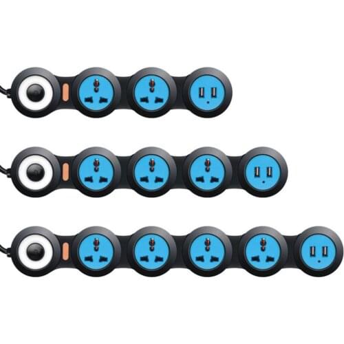 Surge Protector Power Strip With Usb Flexible Rotating Pivot Outlets Usb Charging Ports Extension Cord