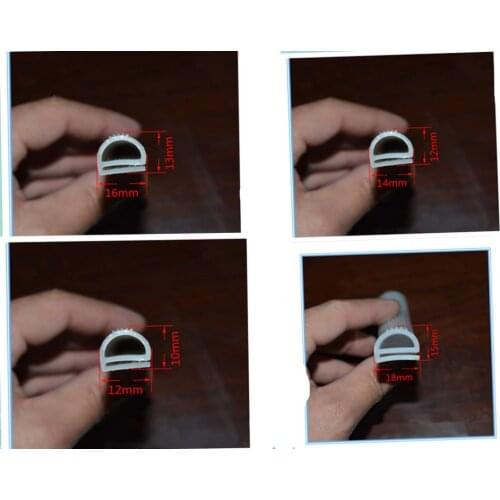 2meters e Silicone Sealing Strip Oven Cold Store Seals Anti-aging Heat-resistant High temperature silicone rubber oven