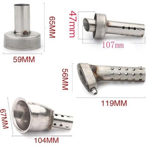 Universal 51/60MM Front Mid End Catalyst DB Killer for Motorcycle Exhaust Muffler Silencer Noise Sound Eliminator