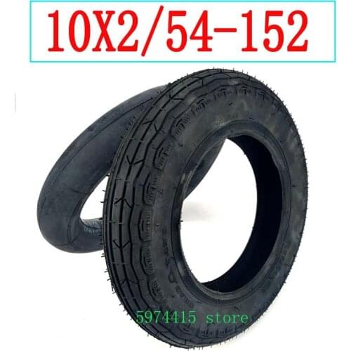 High Quality 10x2 Thickened Pneumatic Inner and Outer Tires 10*2(54-152) Tyre Wheels for Childrens Bicycle Electric Scoote