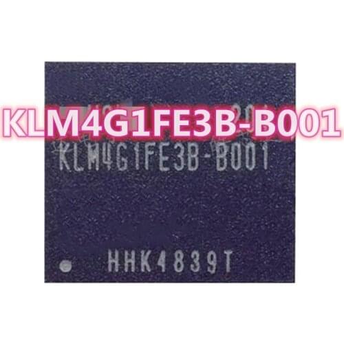 2piece-10piece/LOT KLM4G1FE3B-B001 KLM4G1FE3B EMMC font 4GB BGA mobile phone font memory