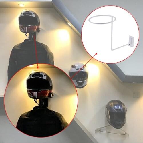 Motorcycle Accessories Helmet Holder Hanger Rack Jacket Steel Hook
