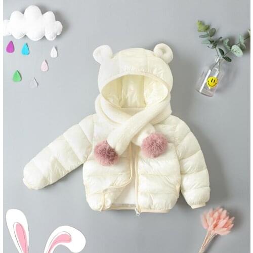 Kids Coat Winter Down Warm Toddler Children Parka Outerwear Hooded Infant Baby Boys Girls Jacket and Coats Children Outerwear