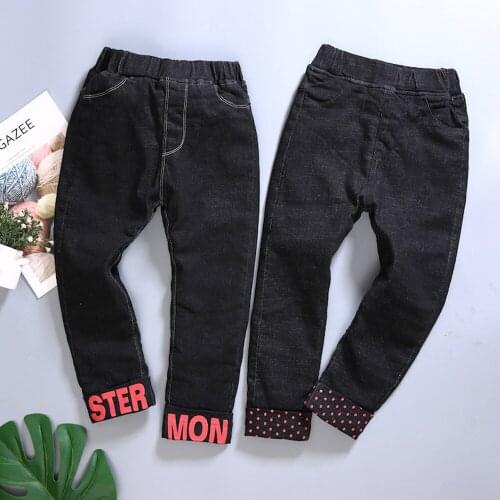 Kids clothes boys pants winter high quality warm winter leggings for girls pants elastic waist fashion pants boys trousers