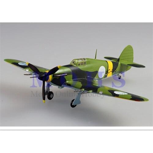 EASY MODEL 37243 1/72 Assembled Model Scale Hurricane Finished Model Airplane Scale Aircraft Hurricane MK11 1942 Finland