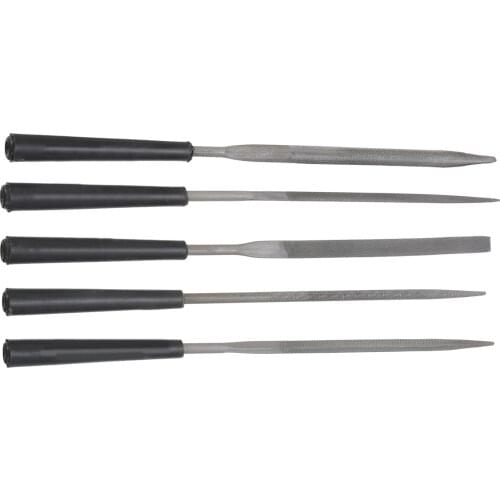 5pcs 140mm Needle Files Set File for Metal Jeweler Wood Carving Metal Glass Stone Craft Electronics Repairing Woodworking
