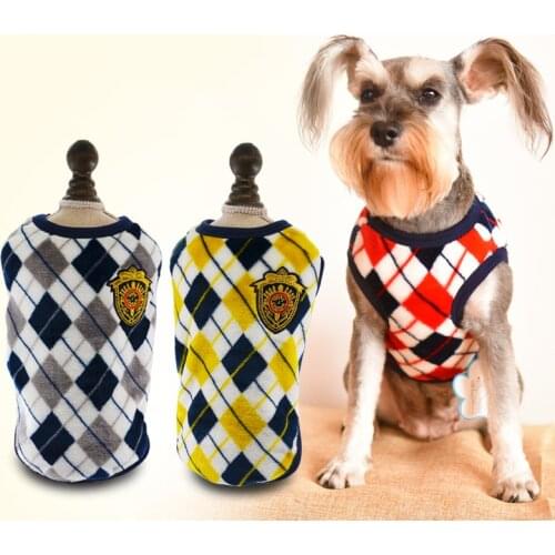 Pet Clothes Warm Dog Shirt Breathable Fleece Puppy Dog Vest Tshirt Winter Cool Vests Dog Clothes Chihuahua Pet Supplies