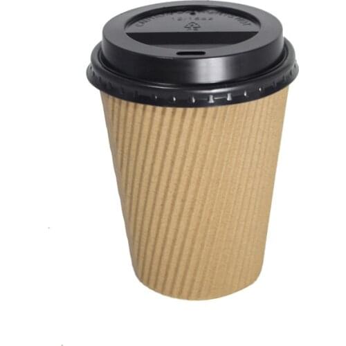 Sample fee Promotional custom LOGO printed disposable coffee cup