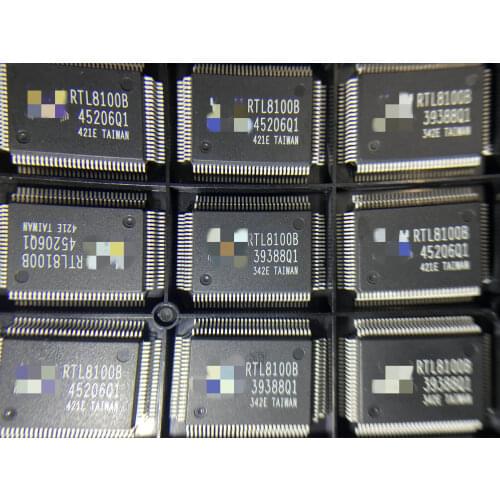 2PCS RTL8100B S6416AHTA-75-E EM84512FPJ NT68168FG RTL8100 S6416AHTA EM84512 NT68168 new