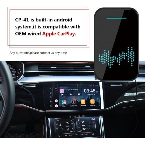 For AUDI Universal Apple Carplay AI Box Android System Car Multimedia Player Video 32GB Wireless Mirror link Auto Radio upgrade