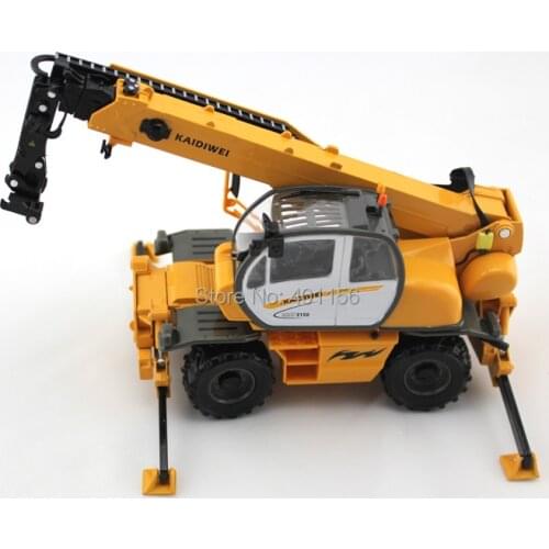 1:50 KAIDIWEI material transporter truck crane Toy