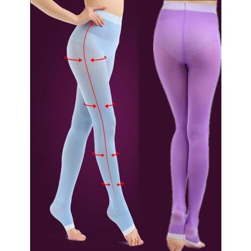 1Pair Varicose Veins Compression Burn Fat Super Thin Sleeping Overnight Slimming Stockings Ladys Beauty Leg Slim Legging Patch
