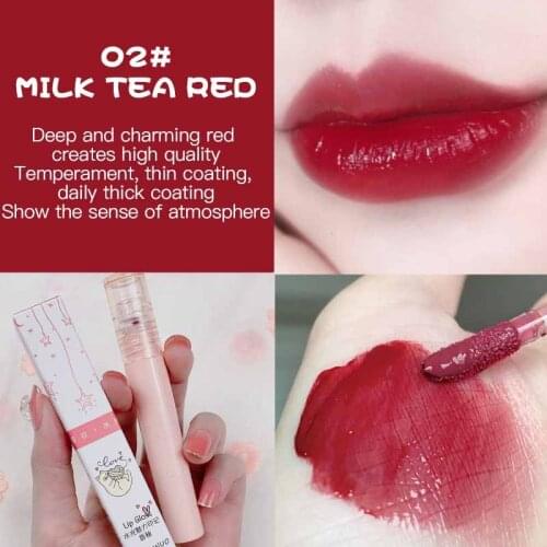 1pc Moisturizing Lip Gloss Long Lasting Sexy Lip Tint Waterproof Lipstick Korean Cosmetics Lip Makeup Maquillaje TSLM1