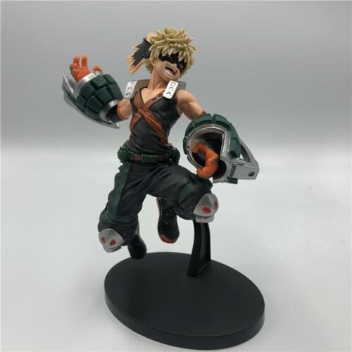Anime My Hero Academia Todoroki Shoto Izuku Midoriya Deku Bakugou Katsuki 3th Ver. PVC Action Figure No Hero Collectible Model