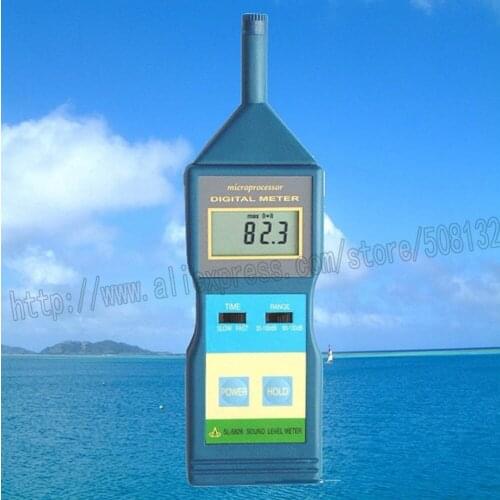 LANDTEK SL-5826 Digital LCD Sound Noise Level Meter Decibel Monitor Tester 35 - 100dB 80 - 130dB SL5826