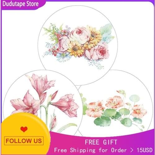 Flower notebook Landscaping Washi Tape Sticker Journal Set Supplies