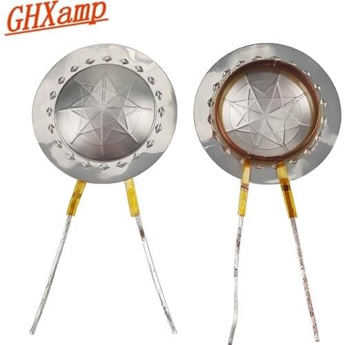 GHXAMP 25.5 Core Dome Tweeters Voice Coil Titanium film Diaphragm 8OHM 25.4 Treble Speaker Repair accessories DIY 2PCS