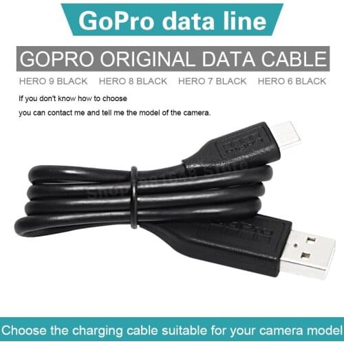 GoPro hero 9/8/7/6/5 hero 4 hero 3+ hero 3 hero+ hero+LCD herosession accessories Original data cable and charging cable