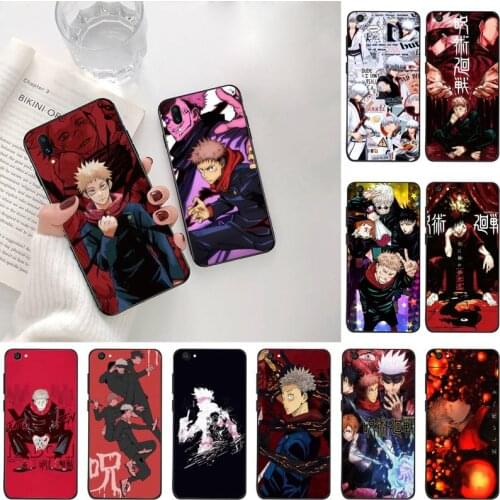 HOTCASHOP Anime jujutsu kaisen Phone Case For Vivo Y91c Y17 Y51 Y67 Y55 Y7s Y81S Y19 V17 vivos5