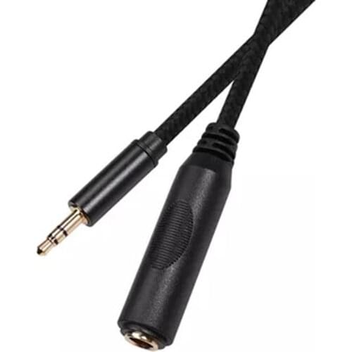 3.5mm Male to 6.35mm Female Cable TRS 1/8 Plug to 1/4 Jack Audio Adapter for Desktop PC Laptop Adapter Cable Audio Accessories
