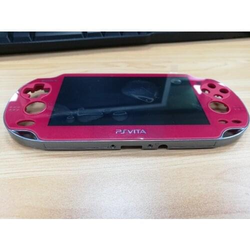 RED Color Original New for PS VITA PSV 1000 for PSVITA 1000 Display LCD Screen Touch Screen Digitizer Assembly with frame