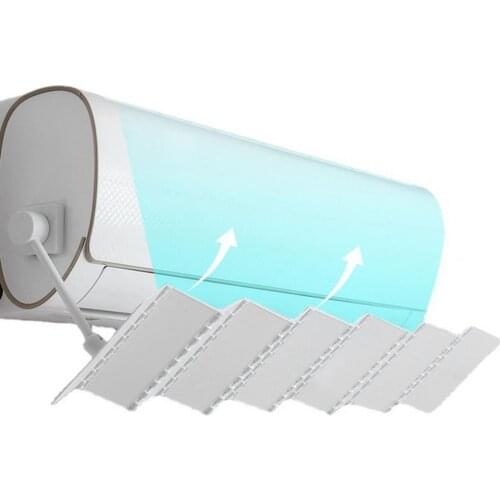 Creative Adjustable Foldable Air Conditioner Deflector Practical Air Conditioner Shield Fine Workmanship for Home