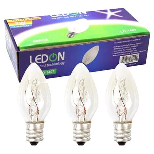 LEDON LD-1407 PERFUME BULB TRANSPARENT 7W SINGLE (50LİK BOX)