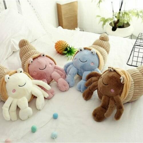 Cartoon ins Creative Cute Conch and Crab Doll Plush Toy