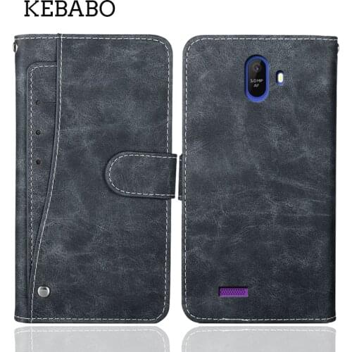 Luxury Wallet BQ 5046L Choice LTE Case 5" Vintage Flip Leather Business Protective Cover For BQ 5046L Choice LTE Case