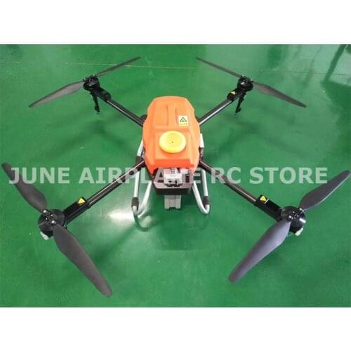 4 Axis Agricultural spray drone machine 1520mm wheelbase 16L/KG medicine water tank drone frame