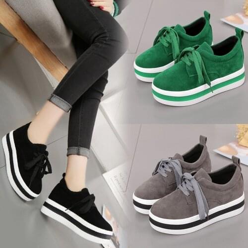 2021 Women Round head Suede Flats Shoes Summer Woman Loafers Fashion Sweet Flat Casual Shoes Women Zapatos Mujer Plus Size35-40