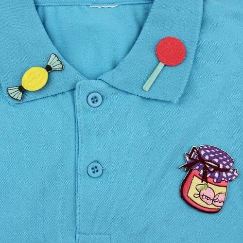 Lollipop Candy Milk Embroidery Badge Jacket Shoe Bag Hat Patch Patch Iron On Patches DIY Decorative Stickers for Clothing