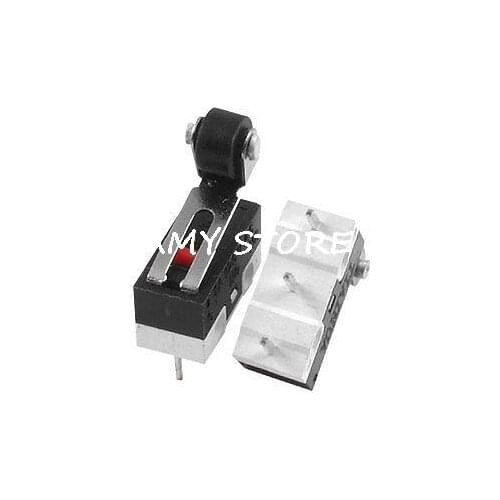 10pcs 125VAC 1A 1NO 1NC 3 Pin Roller Lever Arm Momentary SPDT Mini Micro Switches