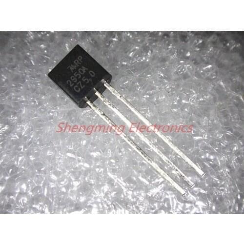 10PCS 2950ACZ-5.0 LP2950ACZ-5.0 LP2950-5.0 LP2950 2950A TO-92