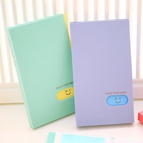 120 Pockets Business Card Book ID Credit Holder Name Card Picture Photo Album Collection Storage Case Keeper