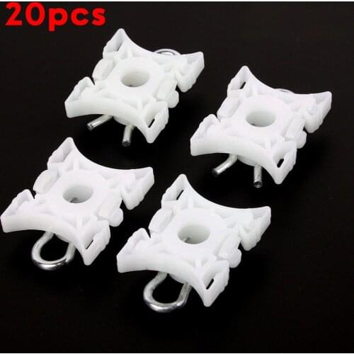 20 Pcs Window Regulator Sliding Pivot Clips For BMW E32 E34 E36 Z4 51321938884