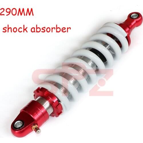 290MM motorcycle rear shock absorber rebound damping shock absorber universal modified round connector rear shock absorber